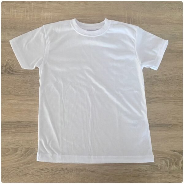 Soft cotton feel polyester t-shirts kids youth