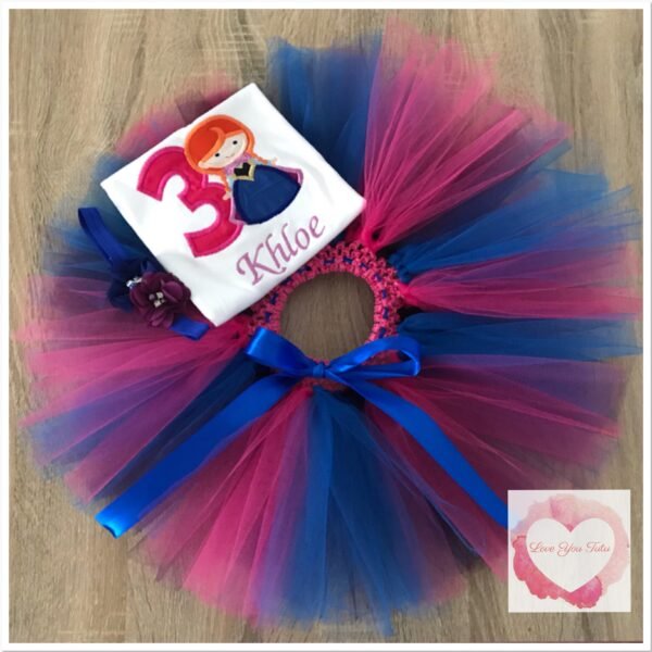 Embroidered Princess tutu set - Image 2