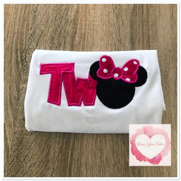 Embroidered Mouse-girl  two design