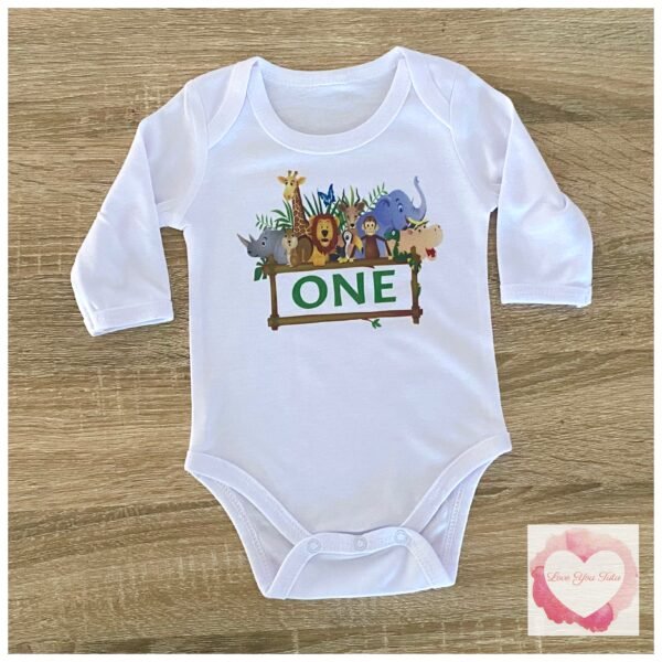 Jungle animal printed design size 0-ready to ship