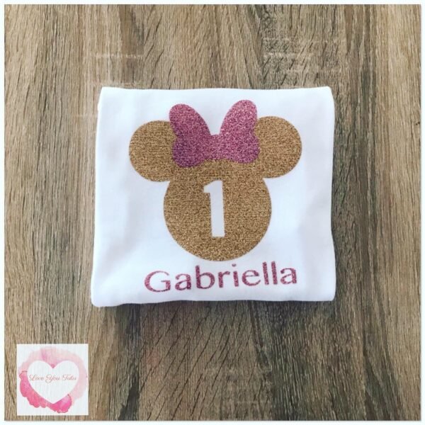 Mouse-girl glitter design - Image 2