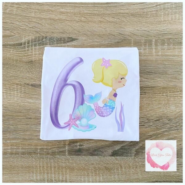 Mermaid printed design