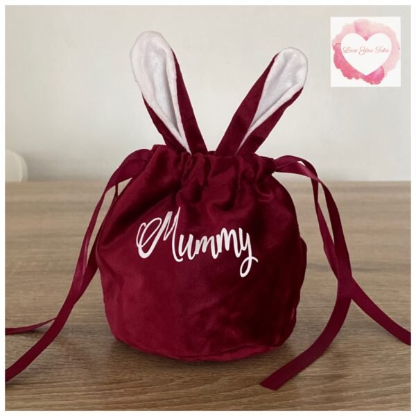 Velvet bunny bags blanks - Image 4
