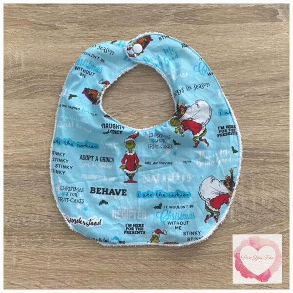 Christmas traditional bibs -ready to ship - Image 9