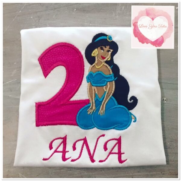 Embroidered Princess design