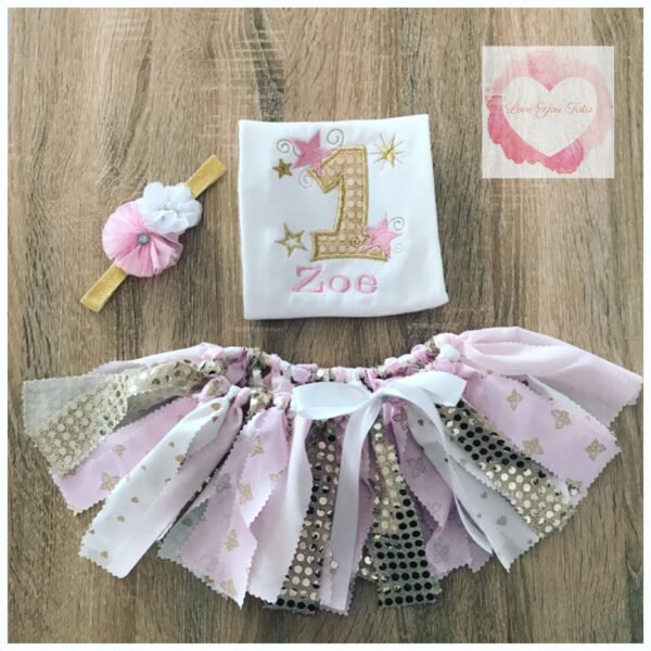 Star 1 shabby tutu set